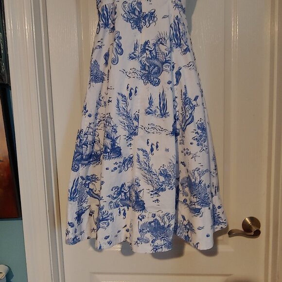 Avec Les Filles Anthropologie Mermaid Fantasy Resort Cruise Nautical Coastal 8 - Picture 10 of 15